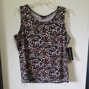 NWT Women's Cheetah Print Tank Top
